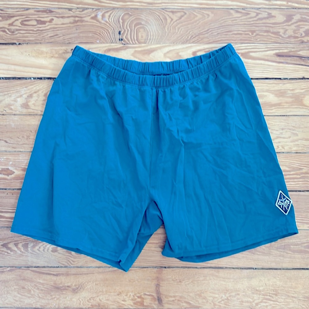 Prana teal cloth shorts
